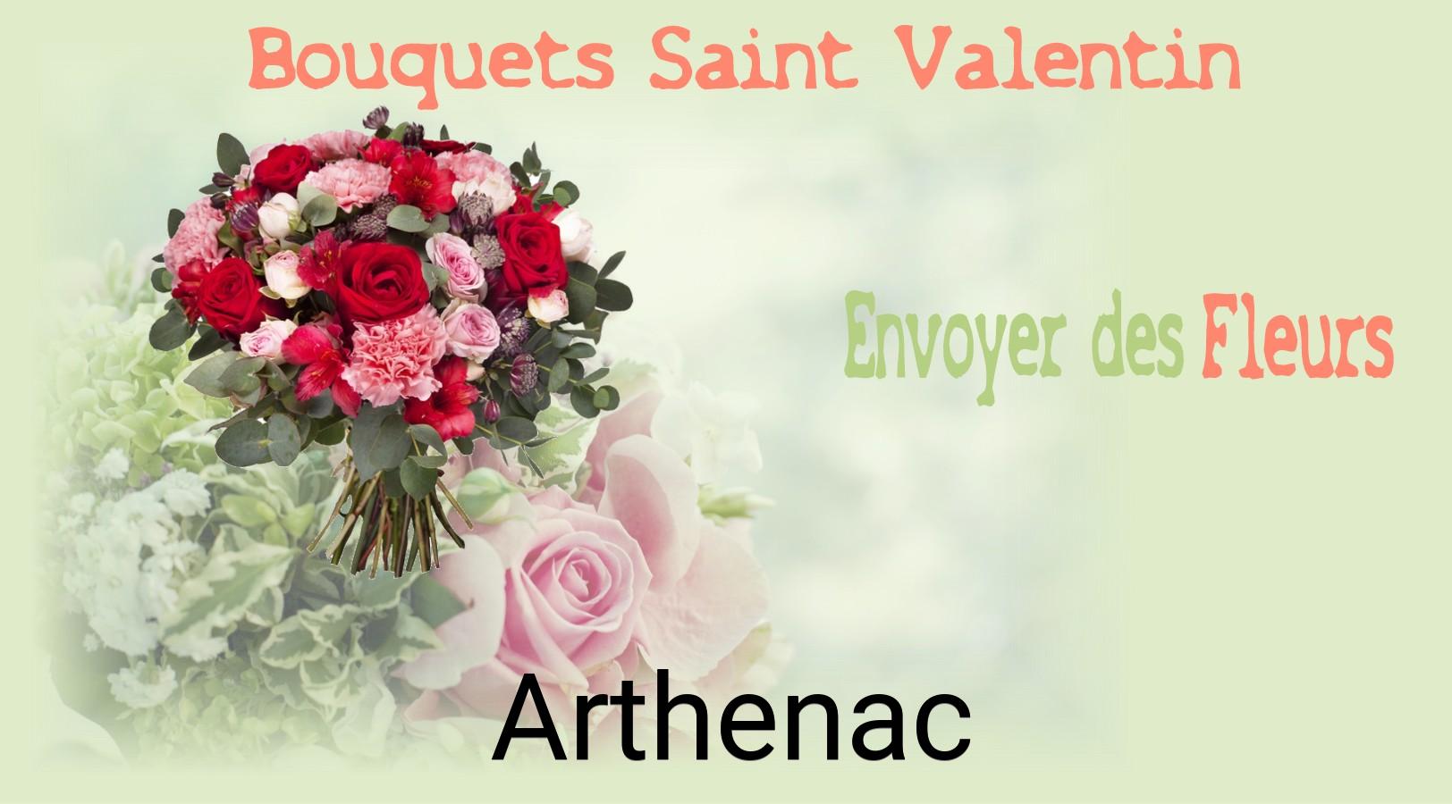 Roses de Saint-Valentin livrées à Arthenac